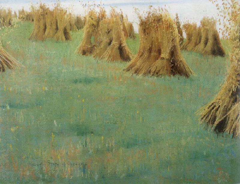 William Stott of Oldham Stacked Corn